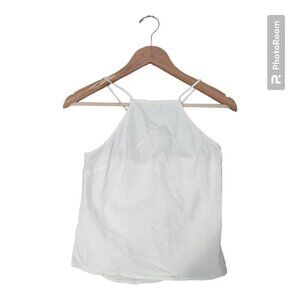Leith White Tank Criss-cross back size XS